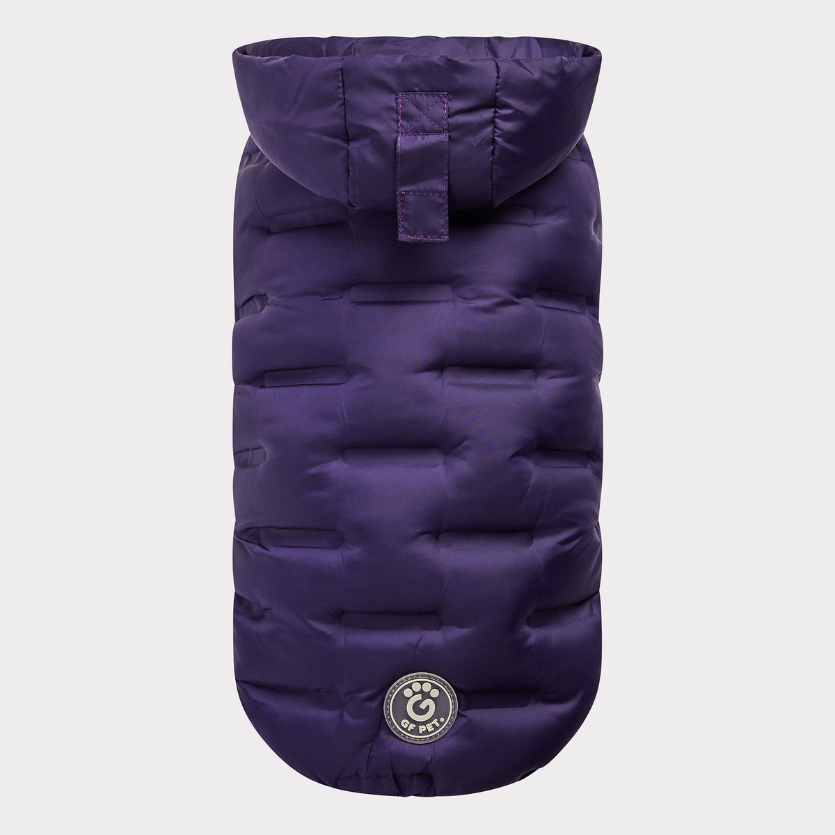 Purple Quilted Dog Parka – Lightweight Winter Jacket