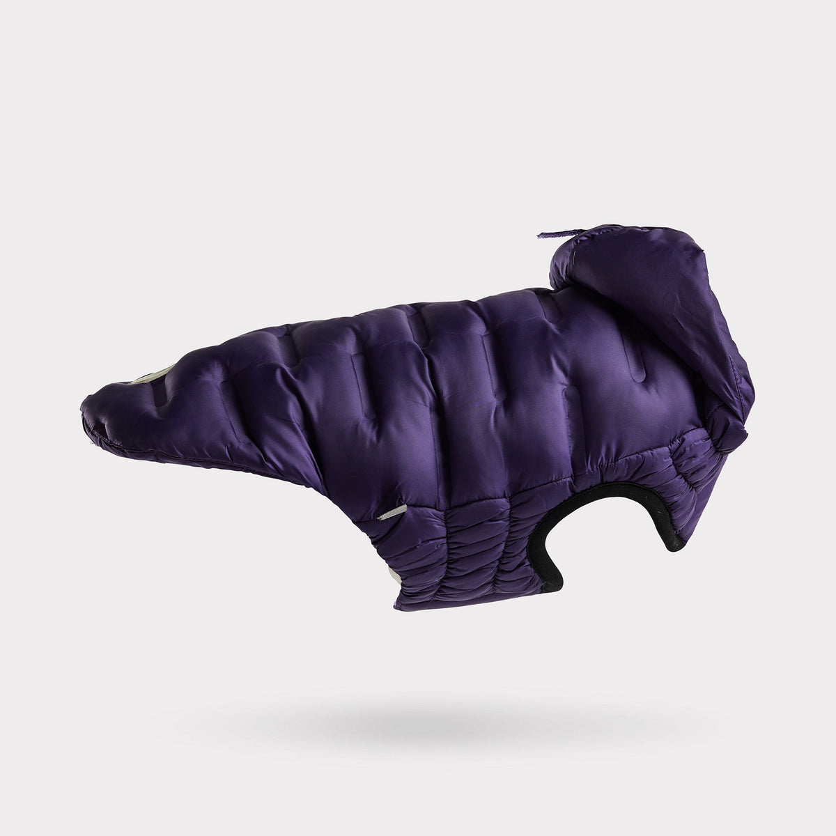 Purple Quilted Dog Parka – Lightweight Winter Jacket