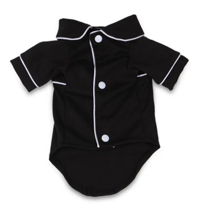 Soft Piped-Trim Dog Pajamas for Small & Medium Dogs