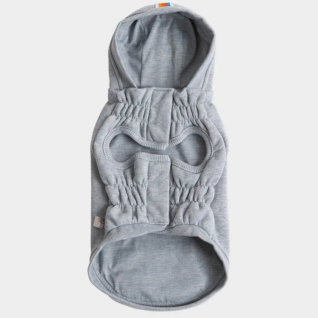 Dog Hoodie Heather Grey | Soft Fleece Pet Sweatshirt