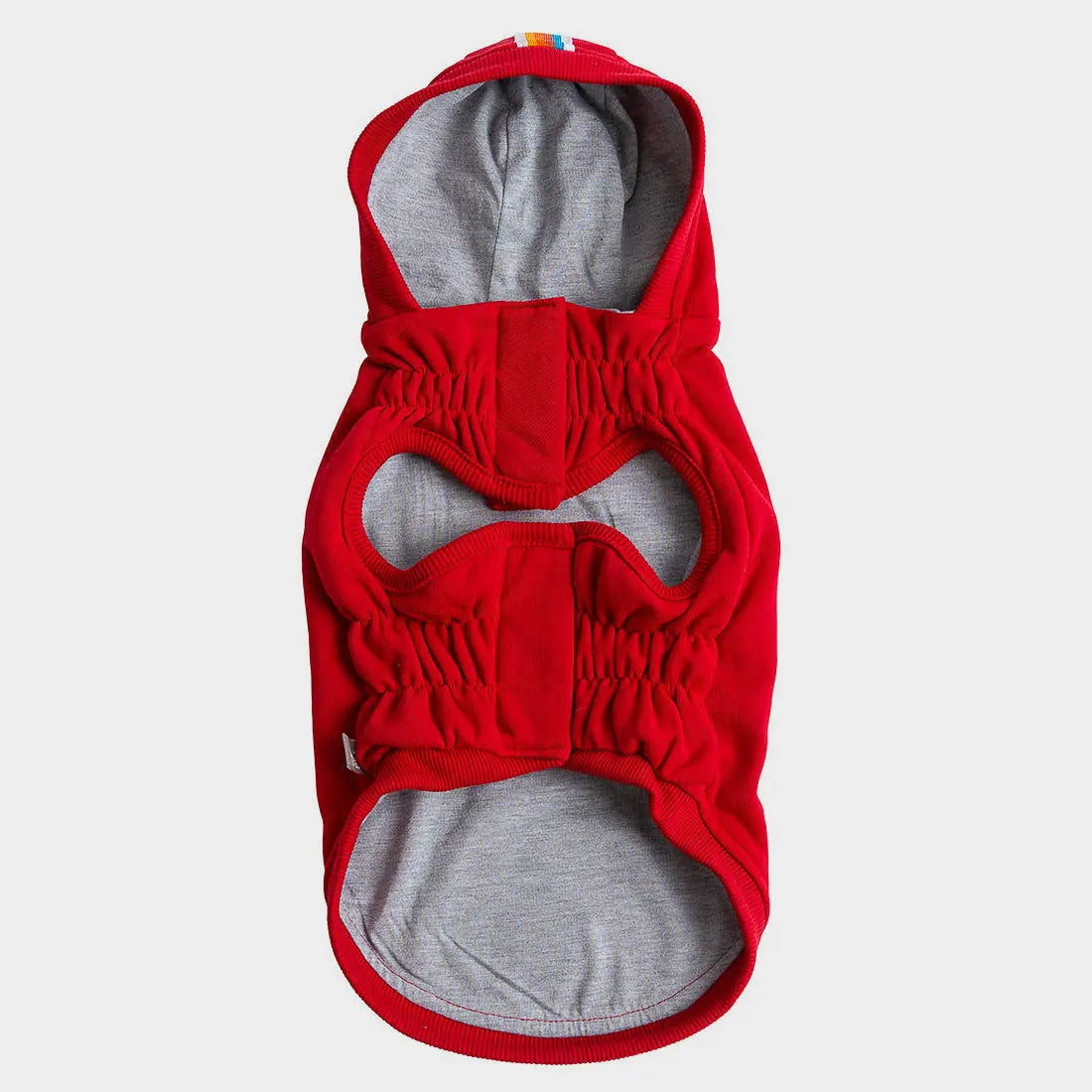 Red Dog Hoodie with Kangaroo Pocket | GF PET Urban