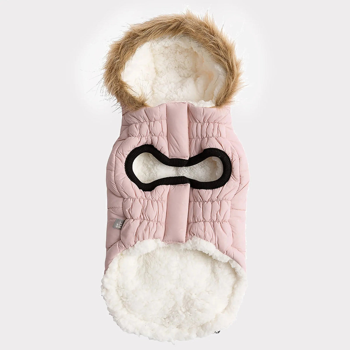 Water-Resistant Dog Parka Pink – Warm Winter Coat