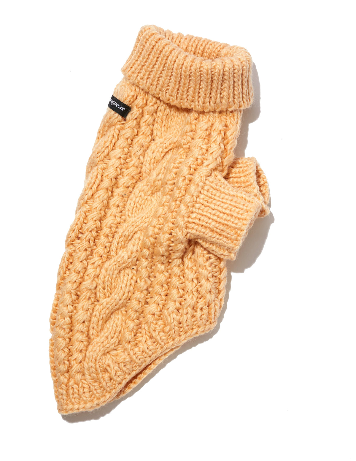 Irish Fisherman Cable Knit Wool Sweater – Classic Crew Neck